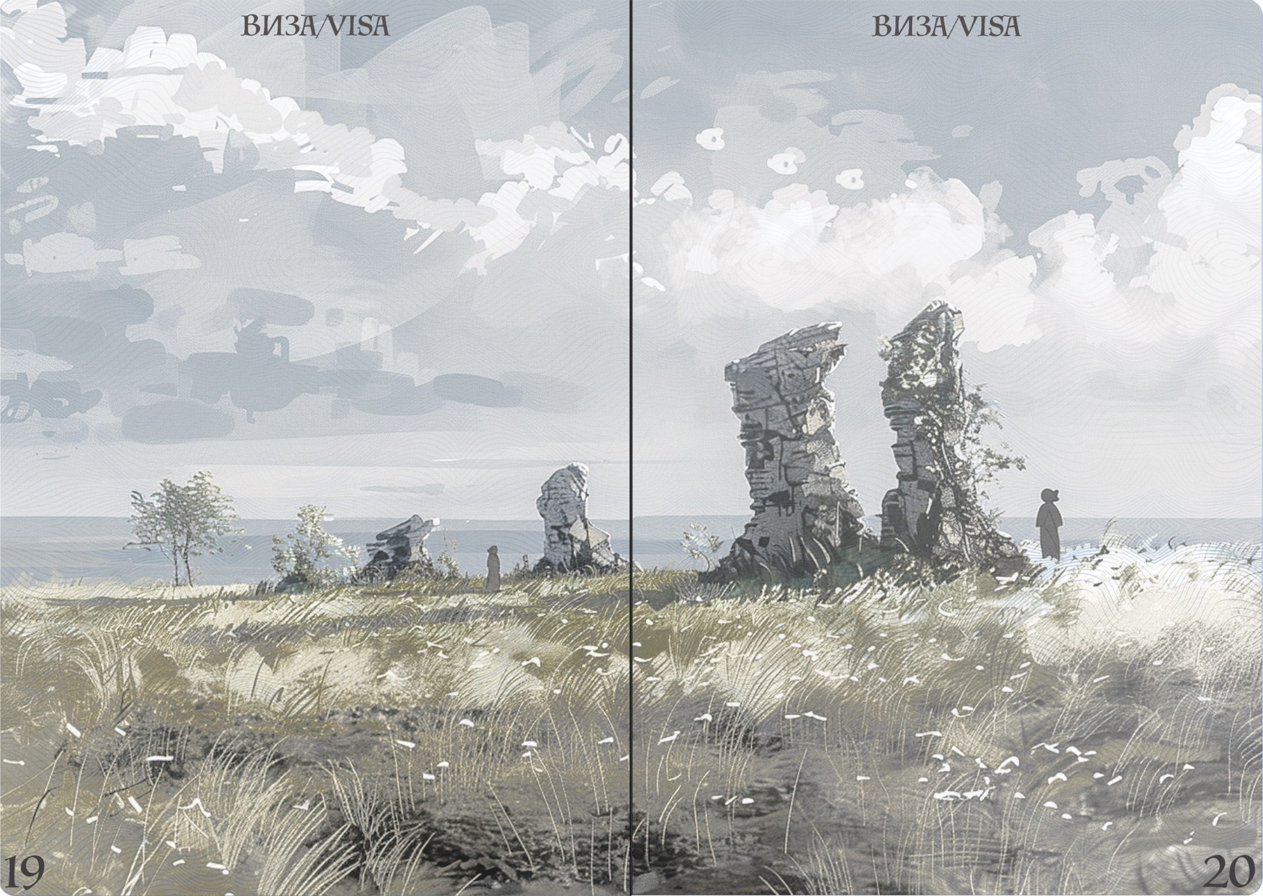 Passport pages and layout 9