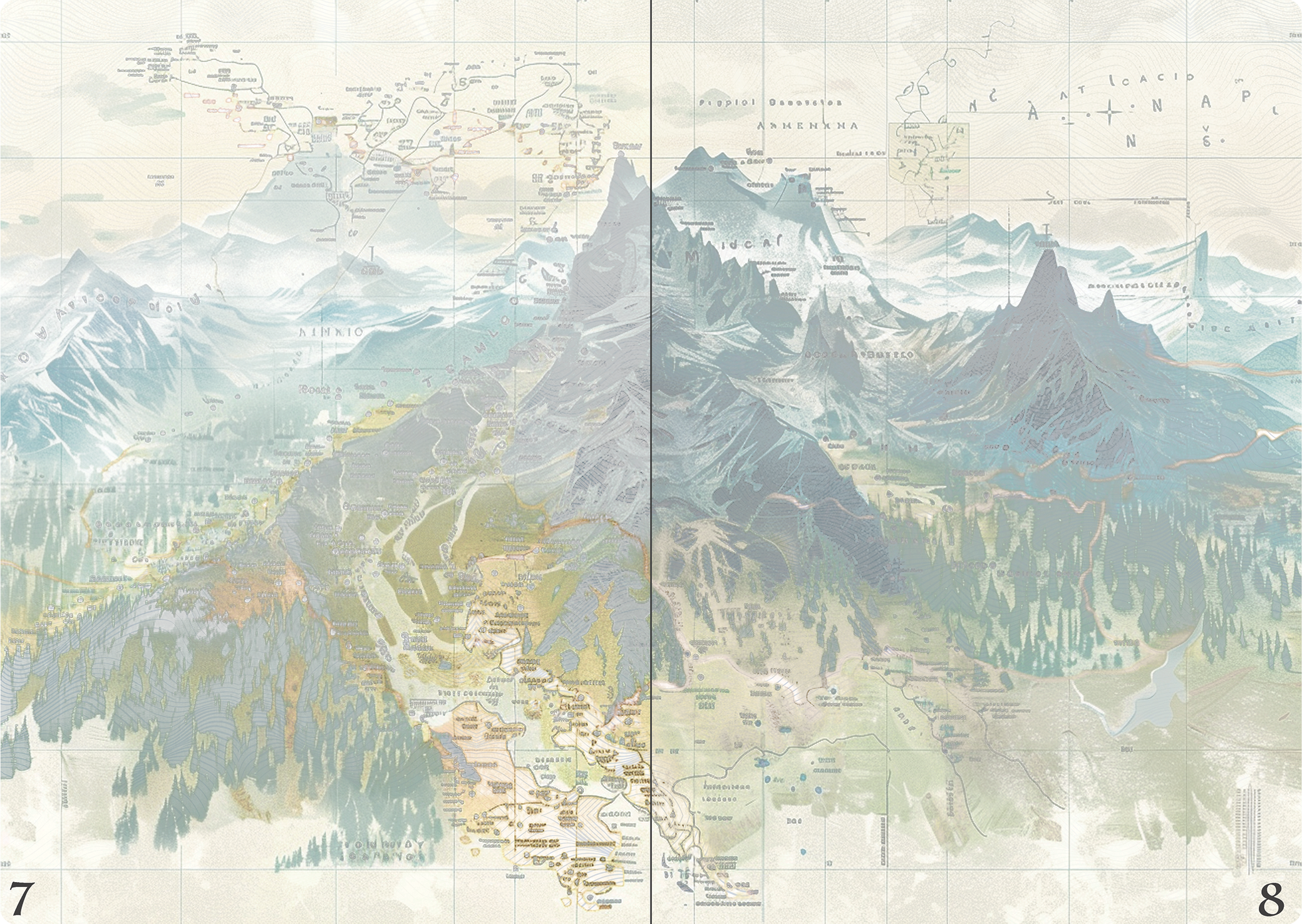 Passport pages and layout 3